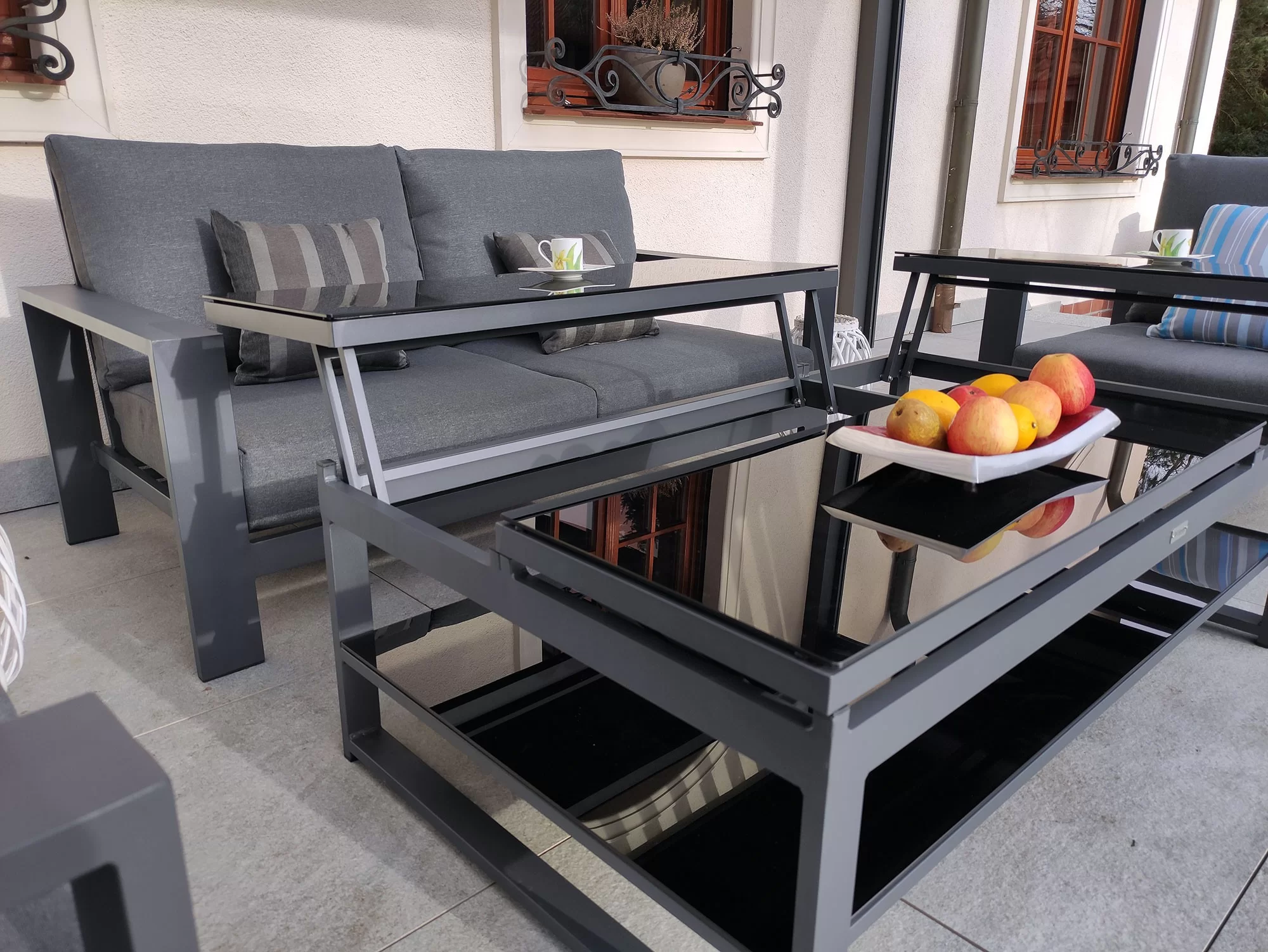 RAGNAR 2 — zestaw na tarasie przy domu