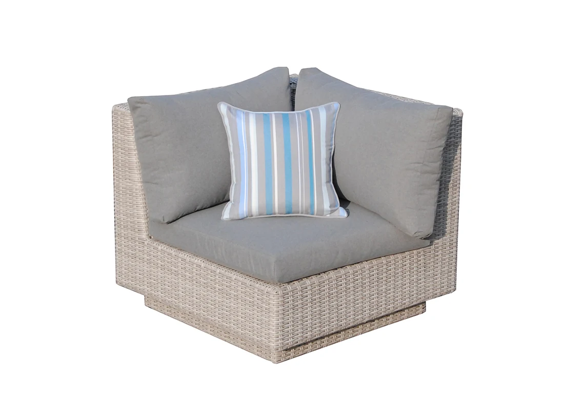 CALABRIA jasny szary — element narożny zestawu