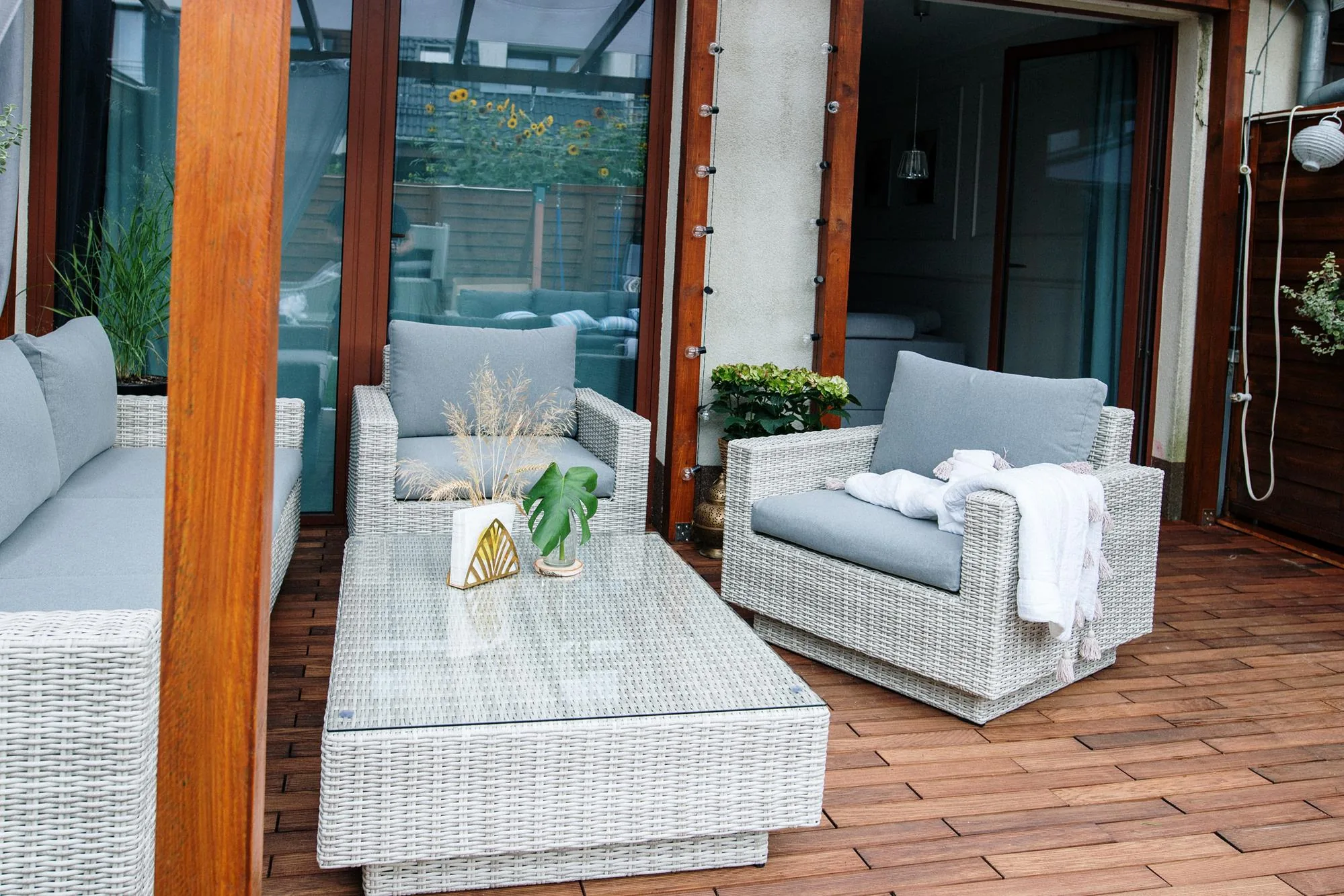 CAMPANIA jasny szary — widok zestawu