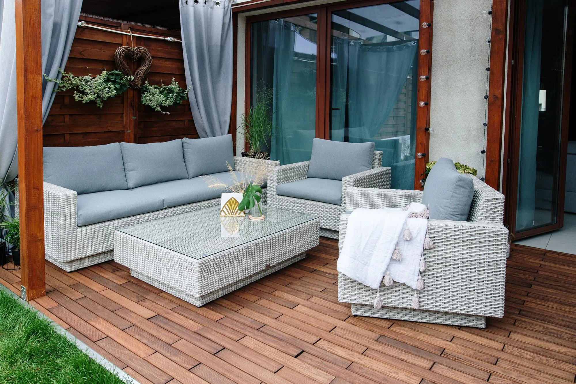 CAMPANIA jasny szary — komfortowy wypoczynek